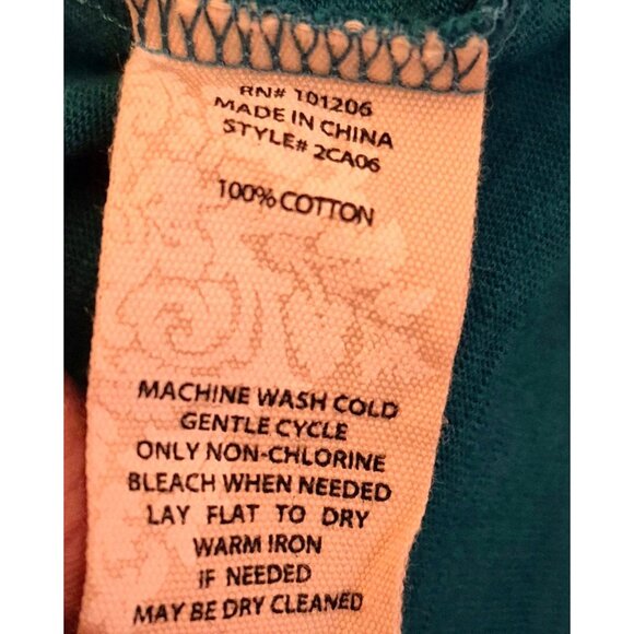 Soft Surroundings Quirky Button A-Line Cotton Sleeveless Tunic Top Size L EUC - Picture 7 of 8